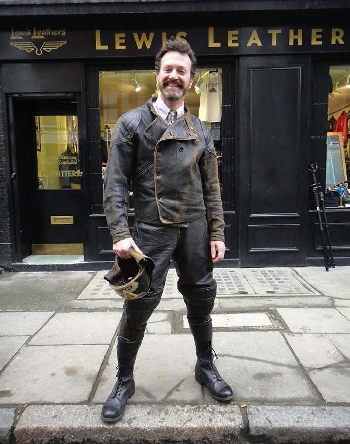 Vintage lewis on sale leathers