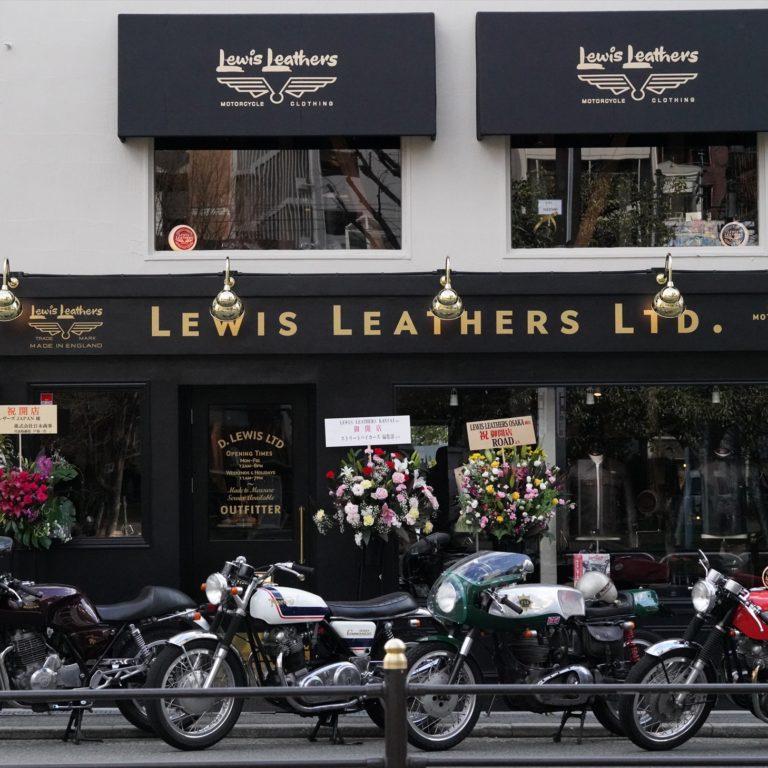 NEW Lewis Leathers Osaka JAPAN shop opened