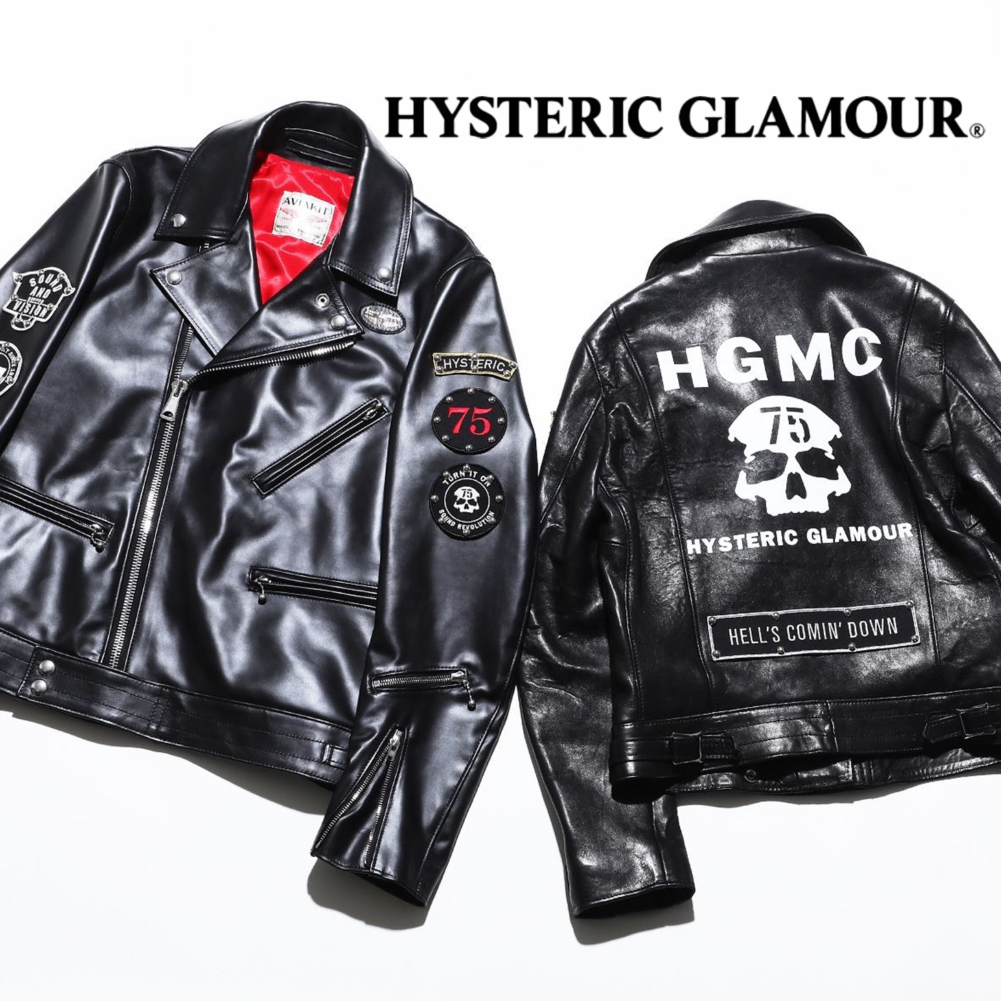 Hysteric Glamour x Lewis-Leathers Collaboration - Lewis Leathers