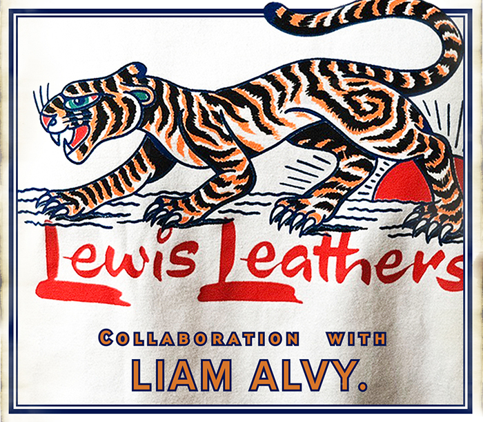 LIAM ALVY x LL Collaboration Tiger T shirt has Arrived.