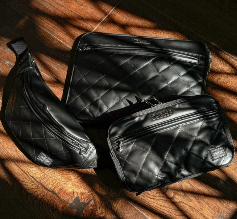 PORTER x Lewis Leathers Collaboration Bags 2023