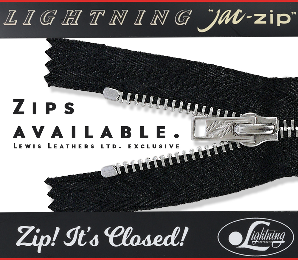 Zip Fasteners Lewis Leathers