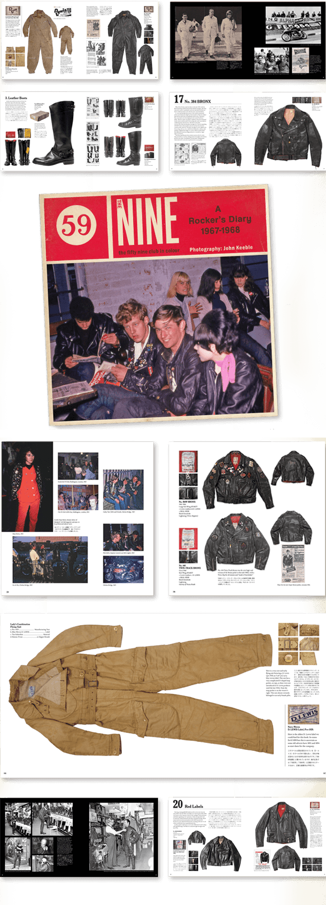Lewis Leathers Wings, Wheels and Rock 'n' Roll Book