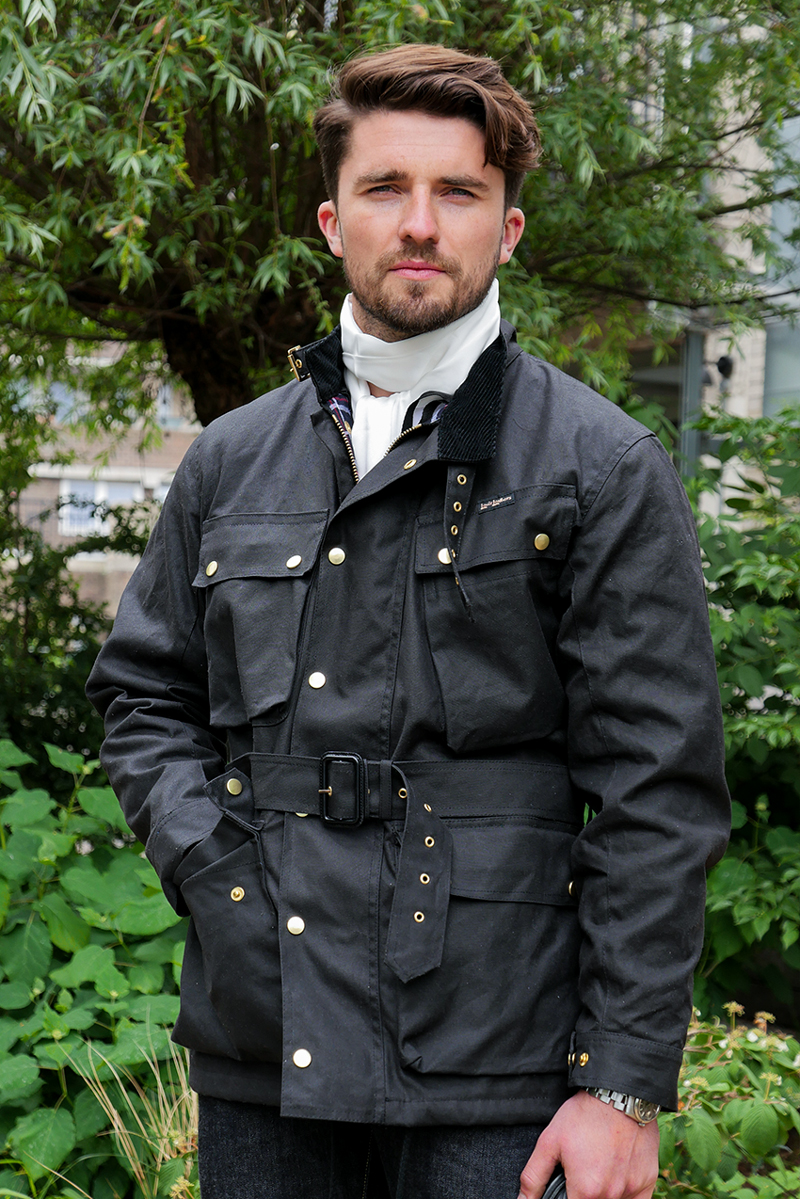 Lewis Leathers Wax Cootton Mudlarker Jacket Mk 2 No. 641