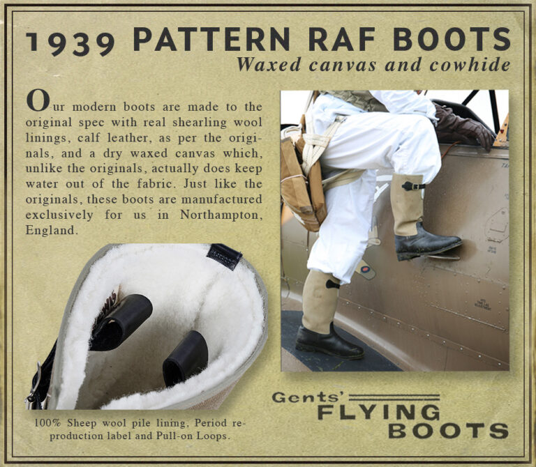 1939 Pattern RAF Boots