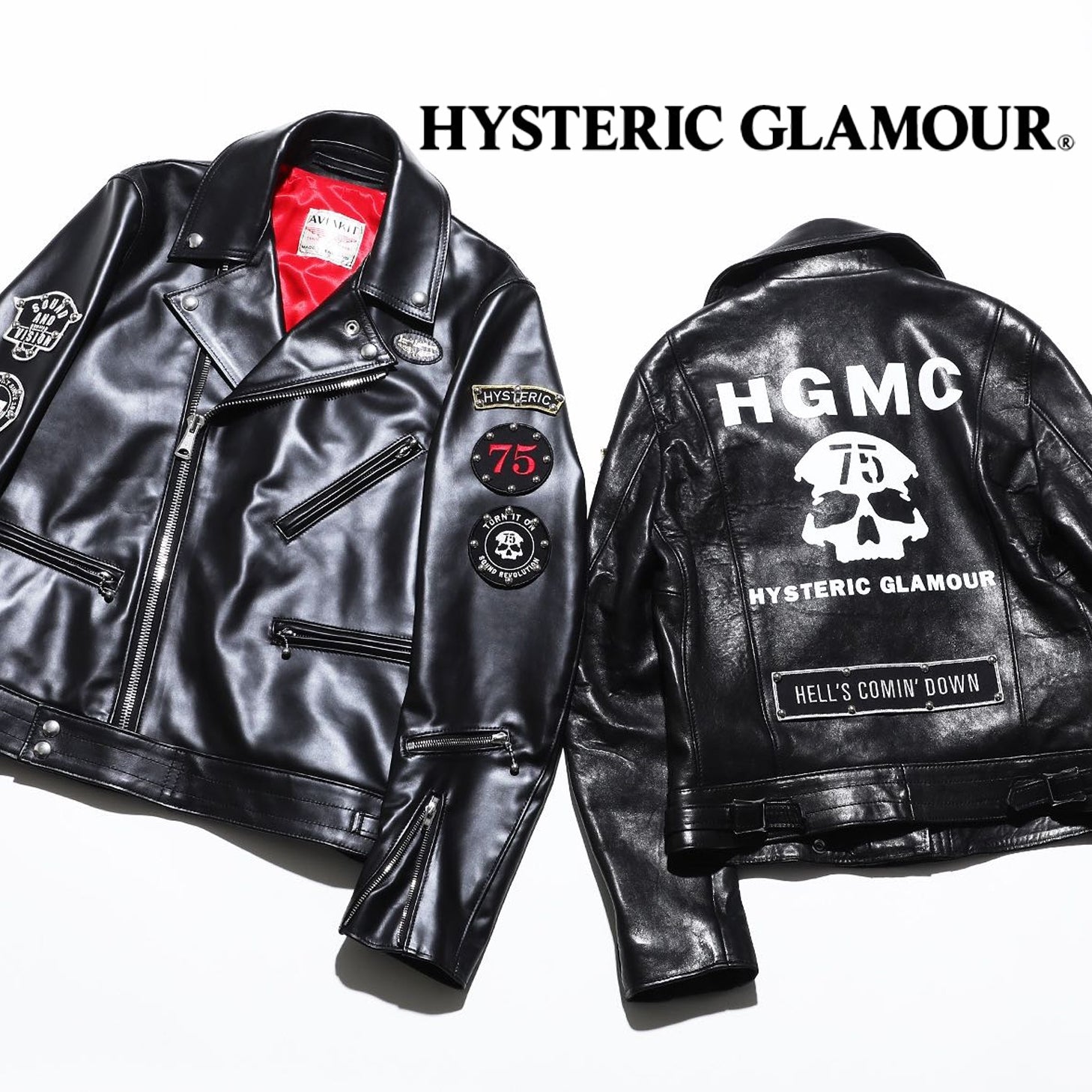 Hysteric Glamour x Lewis-Leathers Collaboration – Lewis Leathers