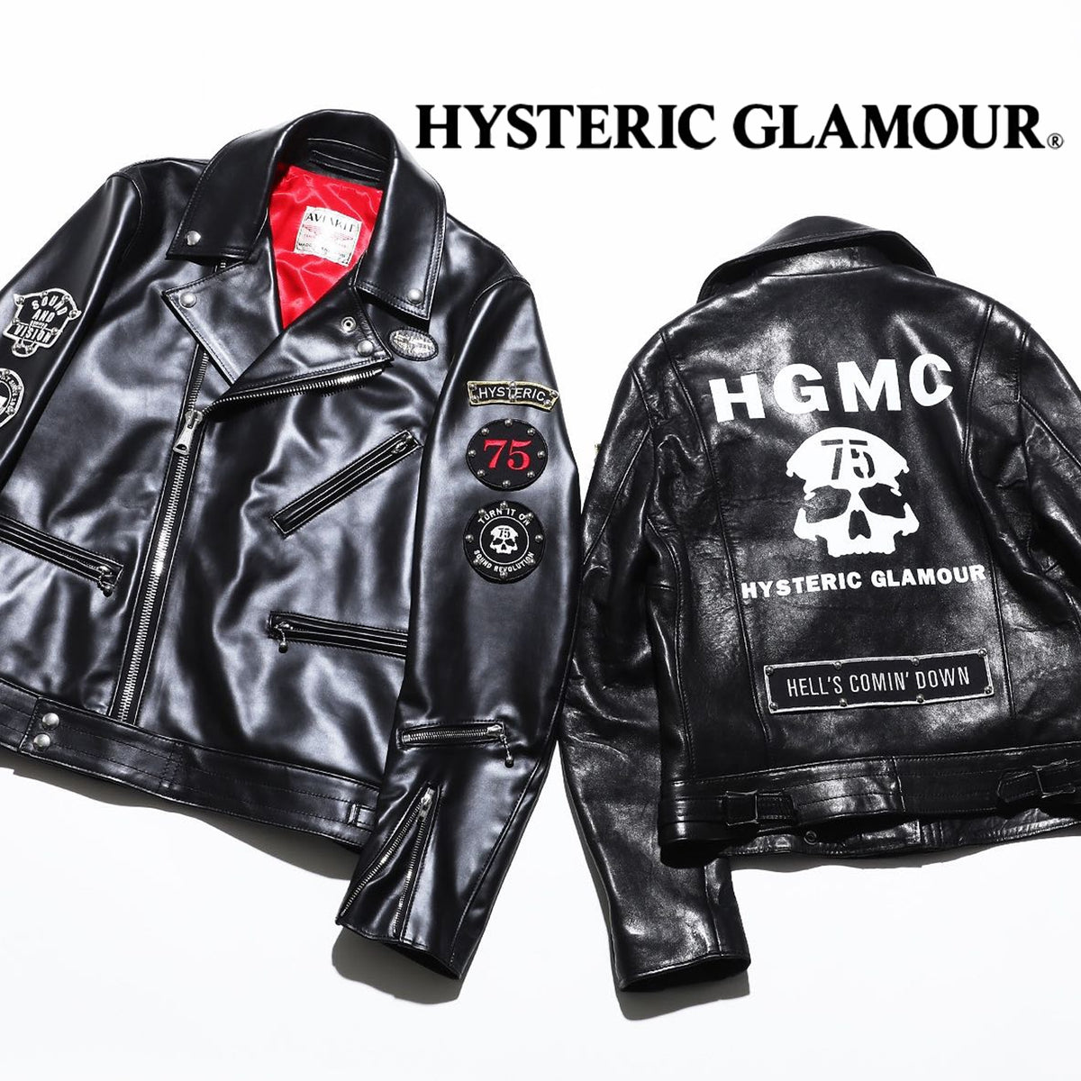 Hysteric Glamour x Lewis-Leathers Collaboration – Lewis Leathers