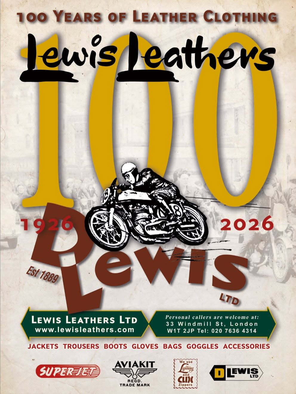 100 Years of Leather Clothing