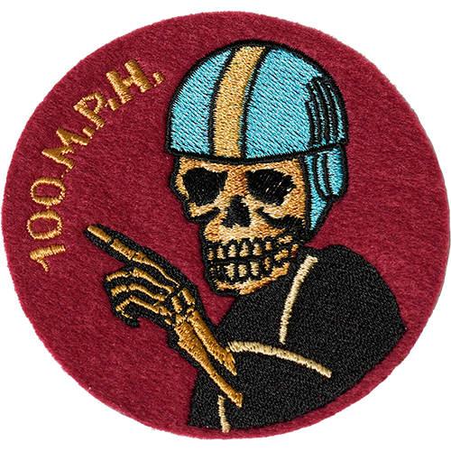100.M.P.H Patch