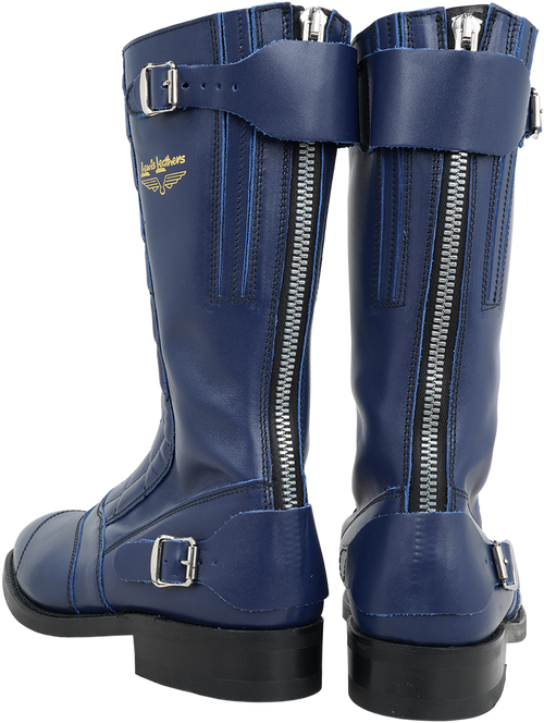 Road Racer Boots No. 177 Navy