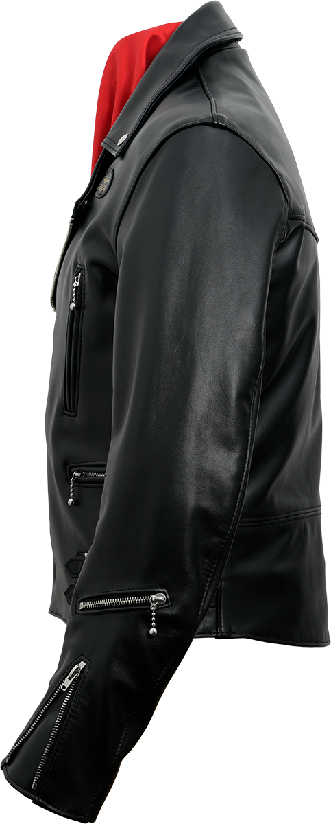391 Lightning Chrome Free Cow Black