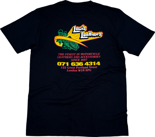 80s Bike T shirt Black