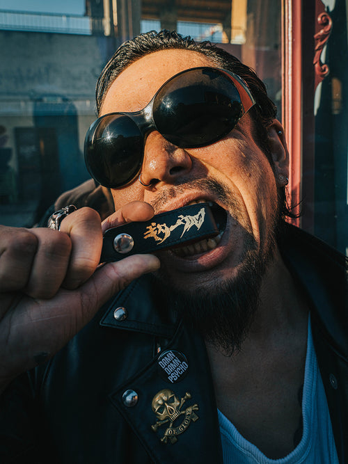 Guitar Wolf Keyring