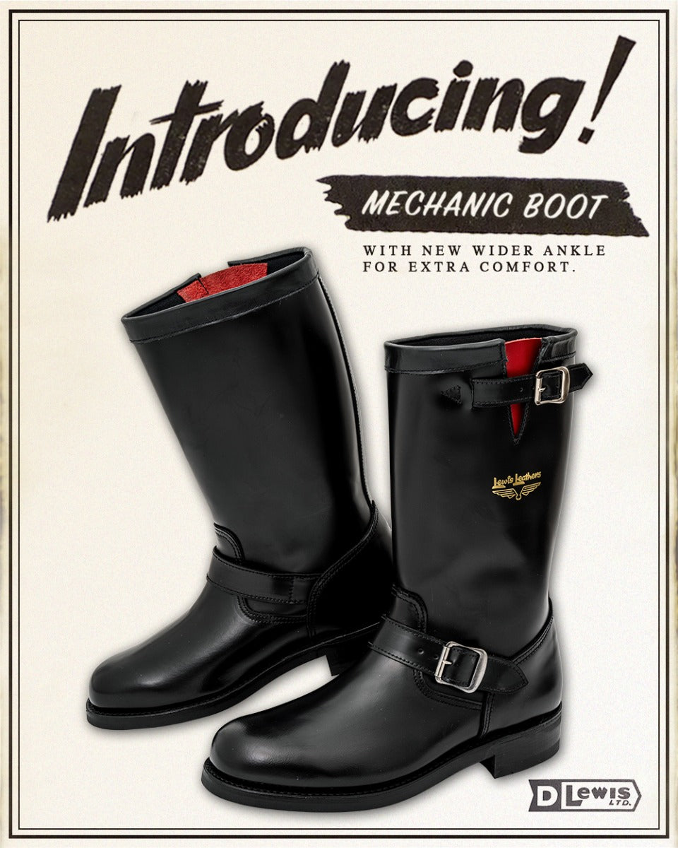ルイスレザー メカニックブーツ A10 サイズ10 超極上 Mechanic Boots No.A10 – Lewis Leathers