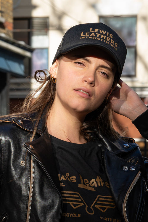 Lewis Leathers Mesh Cap