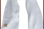 AVIAKIT Textured Weave Silk Scarf White
