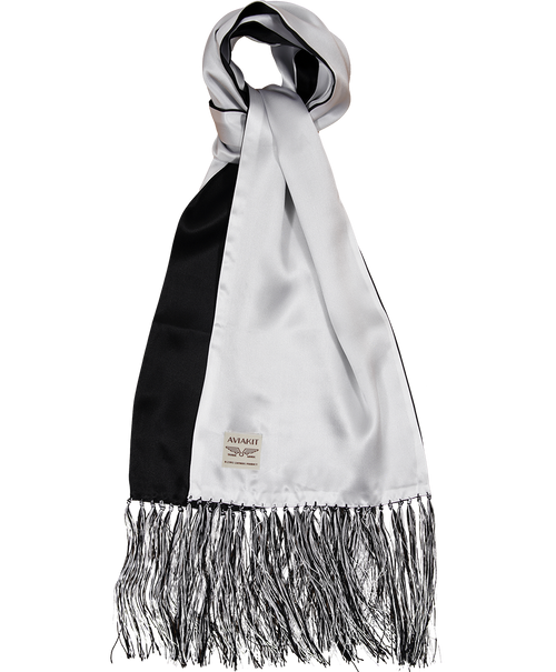 AVIAKIT Smooth Silk Scarf Double Sided