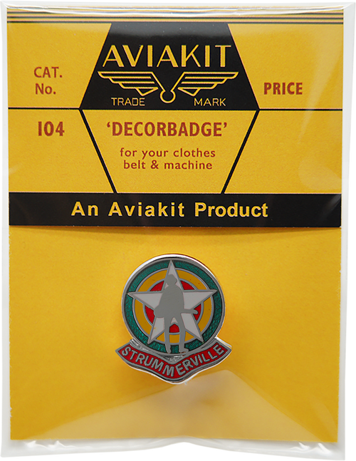AVIAKIT Strummerville Badge