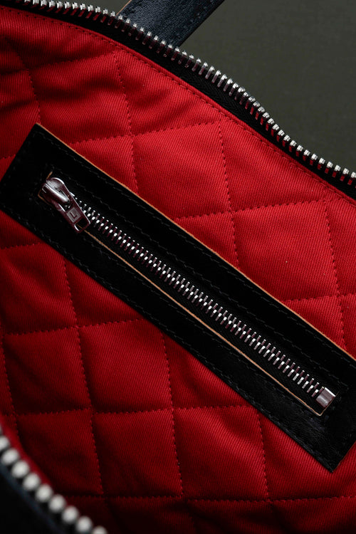 Bronx Bag Veg Tan Cow Black