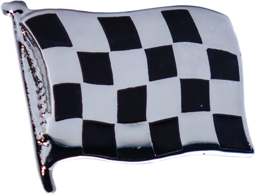 Checkered Flag Badge