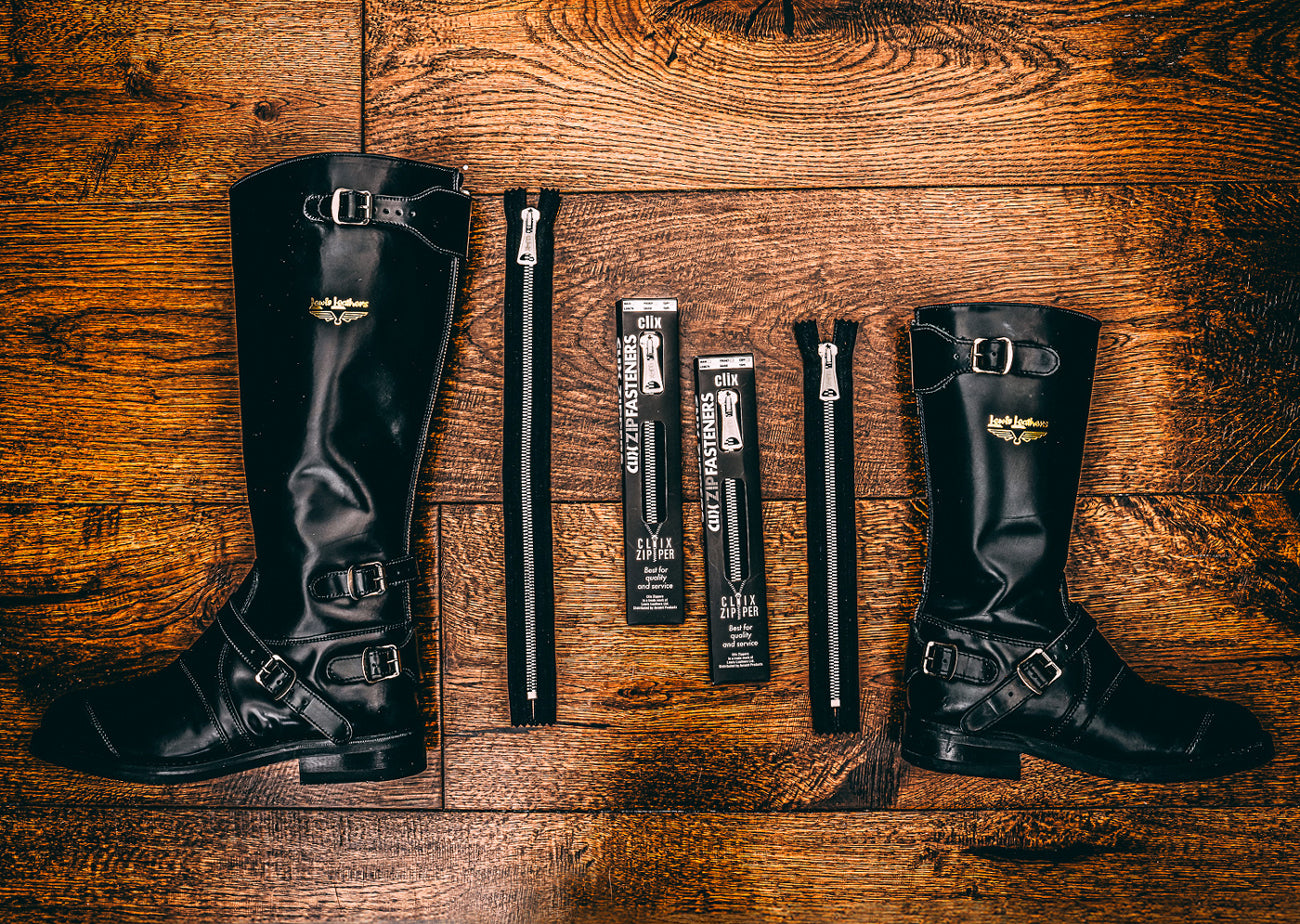 Boot zippers – Lewis Leathers