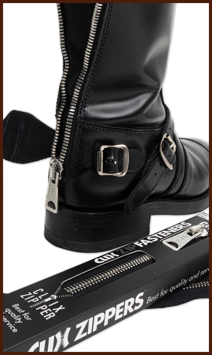 Boot zippers – Lewis Leathers