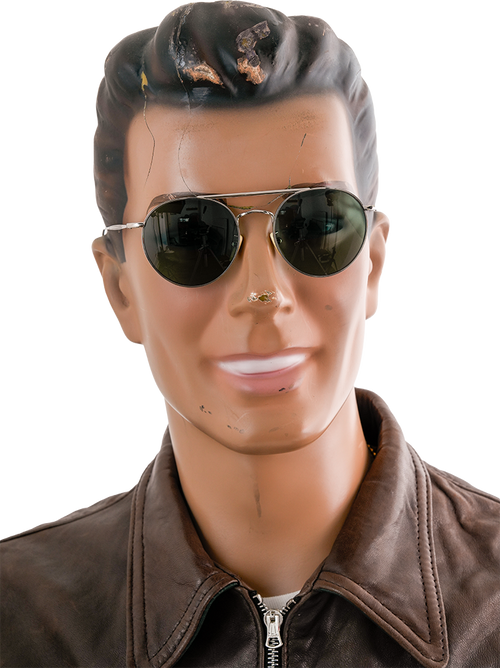Lewis Leathers 50's with Bar RAF Cold War Aircrew Sunglasses Type G