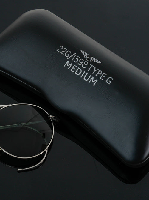 Lewis Leathers 50's with Bar RAF Cold War Aircrew Sunglasses Type G