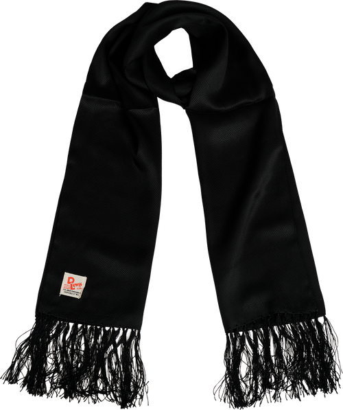 D Lewis Silk Scarf Deluxe-Black