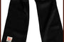 D Lewis Textured Weave Silk Scarf Black