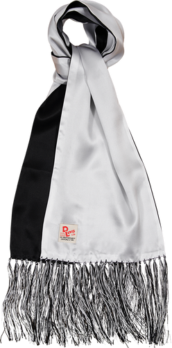 D Lewis Smooth Silk Scarf Double Sided