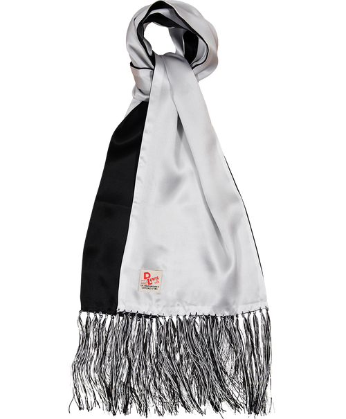 D Lewis Smooth Silk Scarf Double Sided