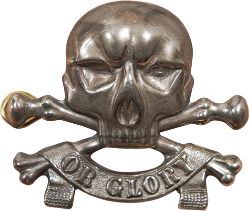 Death or Glory Badge Silver