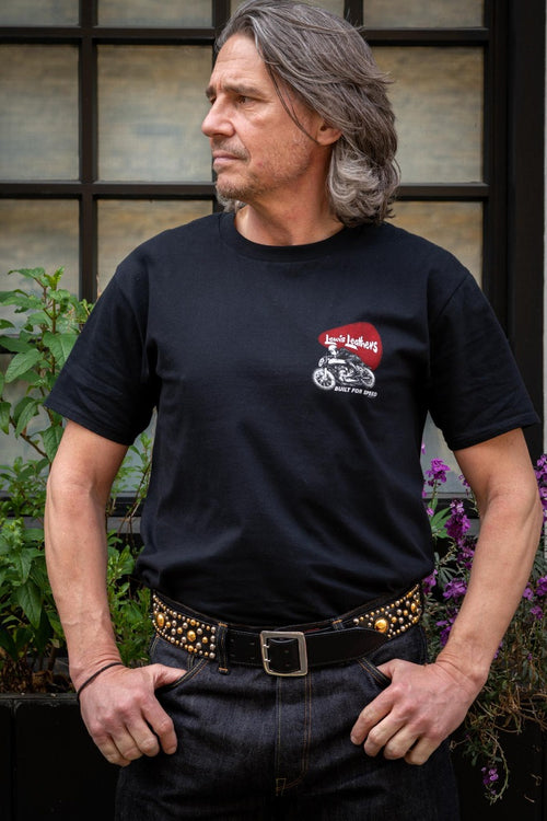 Built for Speed T shirt Black