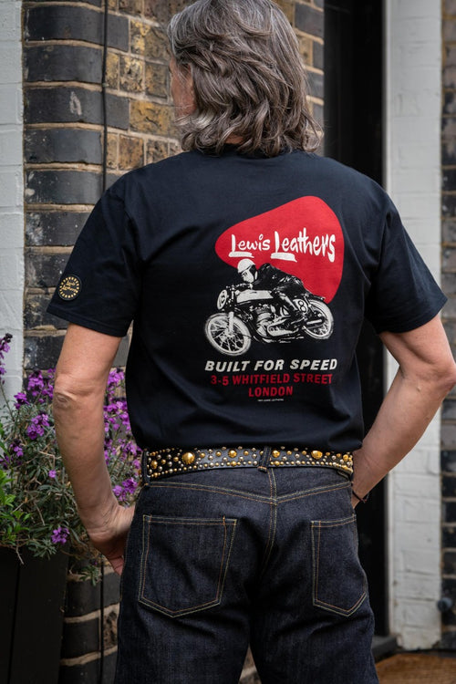 Built for Speed T shirt Black