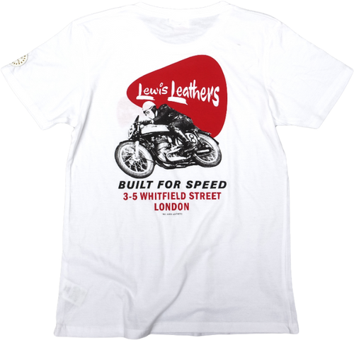 Built for Speed T shirt White