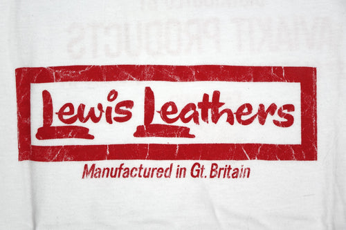 Lewis Leathers Mailing Bag T shirt White