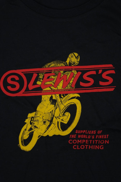 S Lewis T shirt Black