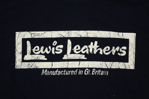 Lewis Leathers Mailing Bag T shirt Black