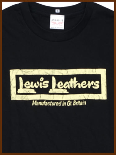 Lewis Leathers Mailing Bag T shirt Black
