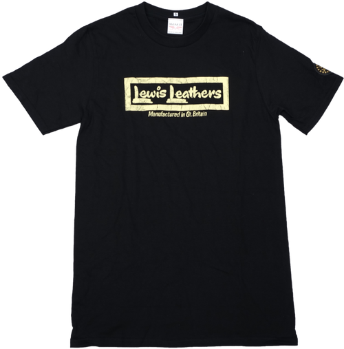 Lewis Leathers Mailing Bag T shirt Black