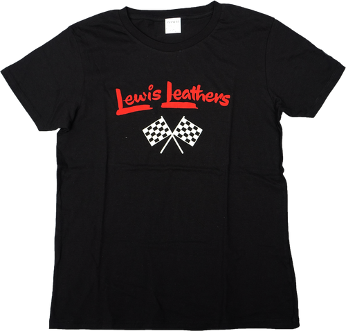 Racing Flags T shirt Black