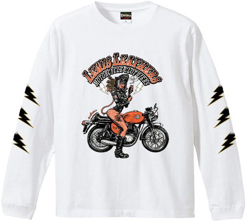 EROSTIKA × Lewis Leathers 2025 T shirt LONG SLEEVE