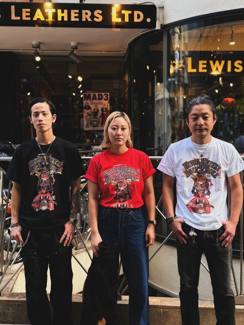 EROSTIKA × Lewis Leathers 2025 T shirt