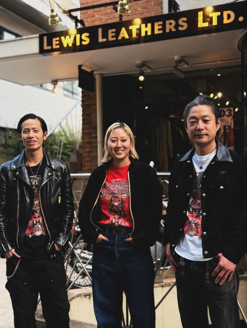 EROSTIKA × Lewis Leathers 2025 T shirt