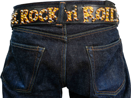 Jet Rock 'n' Roll Belt Black