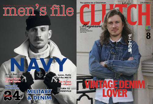 men's file Magazine Issue 24 & CLUTCH Magazine Vol.80