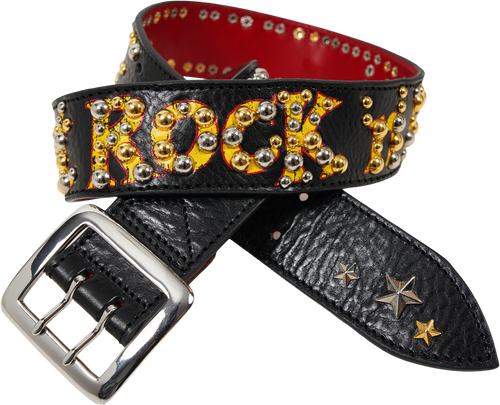 Jet Rock 'n' Roll Belt Black