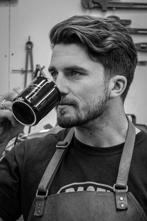 Lewis Leathers Logo Mug
