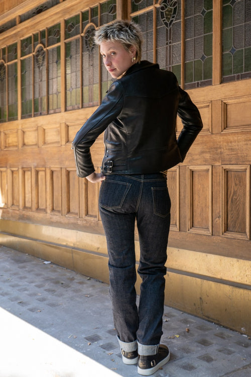 Washed Denim Jeans - Slim Fit LLJ002